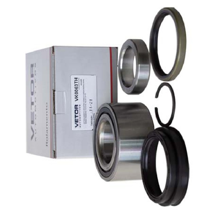Kit de Rolamento da Roda Traseira para Toyota Hilux e Hilux Sw4 - Vetor - Vk0063Th