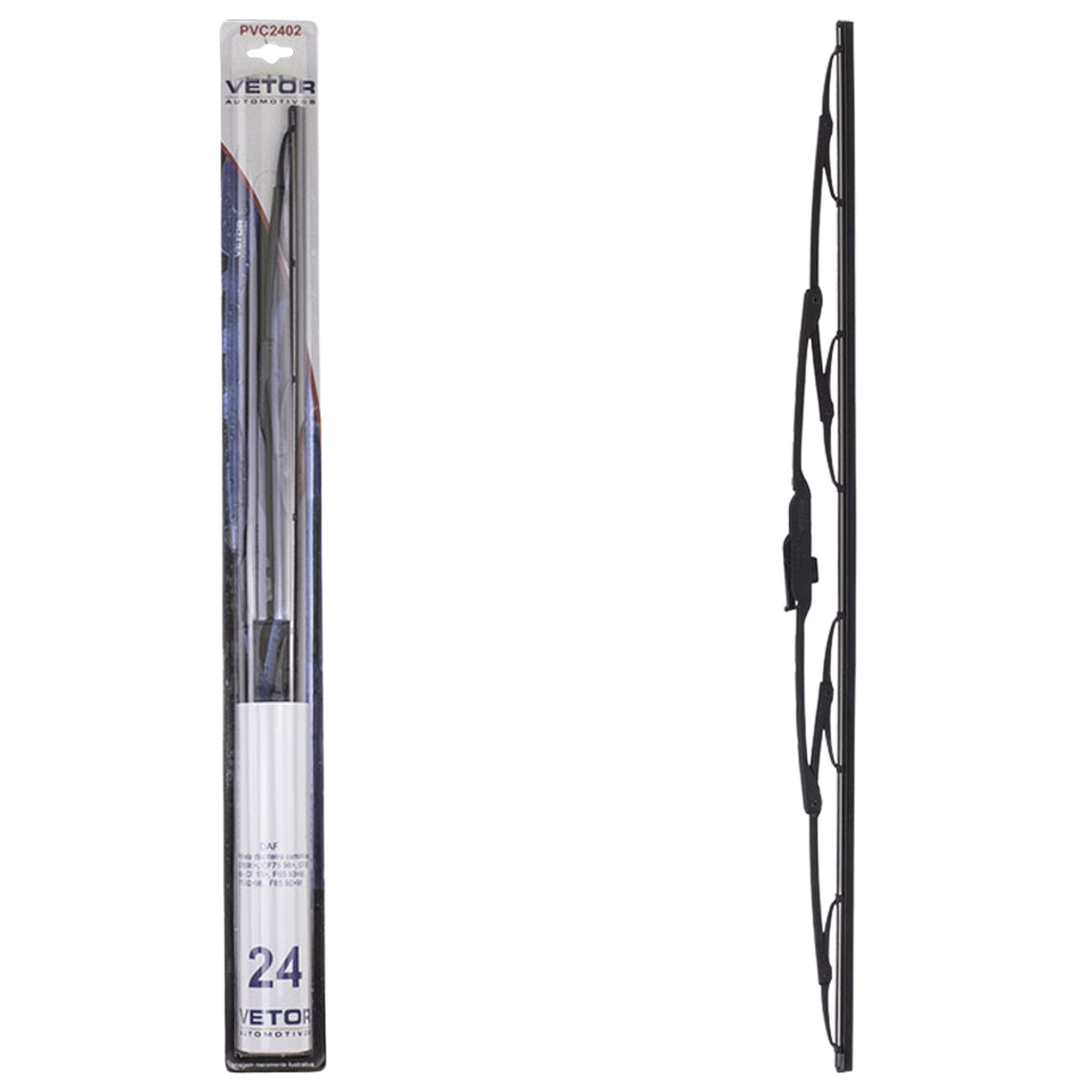 Palheta Dianteira 24" para DAF CF85 FT e CF85 FTS - Vetor - Pvc2402