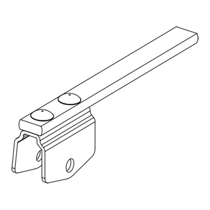 Palheta Dianteira 24" para Mercedes-Benz O-364 - Vetor - Pvc2458