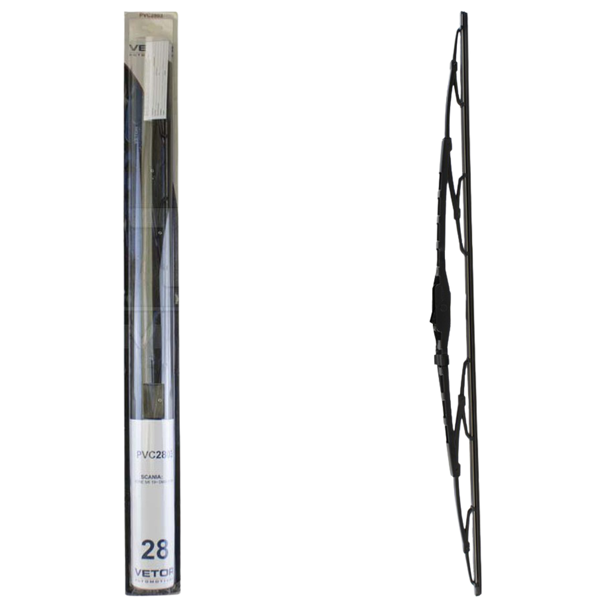Palheta Dianteira com Esguicho Gancho Largo 28" - Vetor - Pvc2803