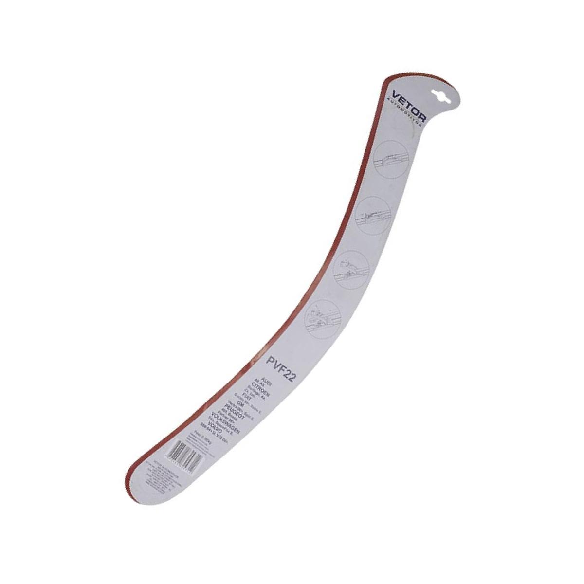 Palheta Dianteira ou Traseira Flex 22" - Vetor - Pvf22