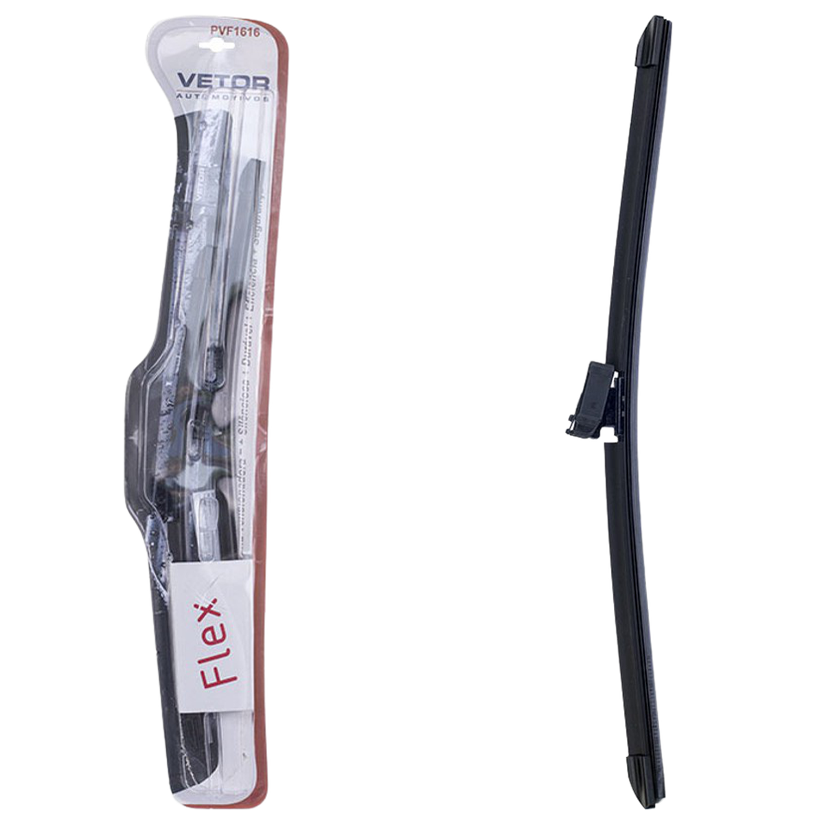 Par Palheta Flex Específica Dianteira 16" e 16" para Troller T4 - Vetor - Pvf1616