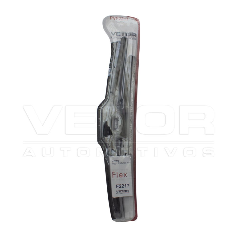 Par Palheta Flex Específica Dianteira 22" e 17" para Chery Tiggo 5X e Tiggo 7 - Vetor - Pvf2217