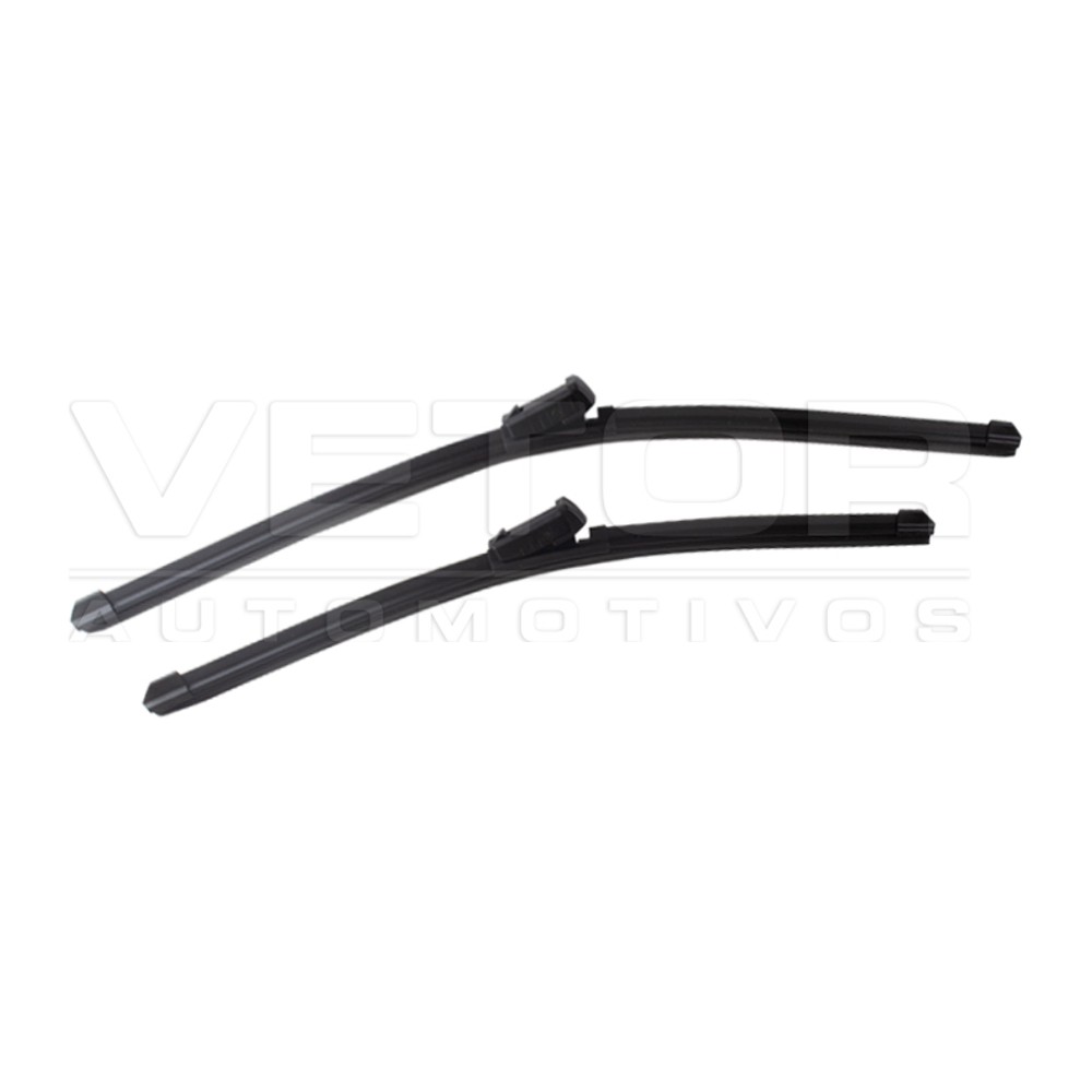 Par Palheta Flex Específica Dianteira 22" e 17" para Chery Tiggo 5X e Tiggo 7 - Vetor - Pvf2217