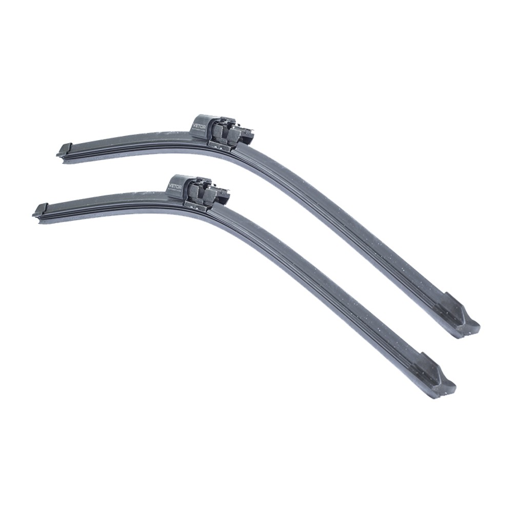 Par Palheta Flex Específica Dianteira 22" e 22" para Mercedes-Benz C 180 e C 200 - Vetor - Pvf2222B
