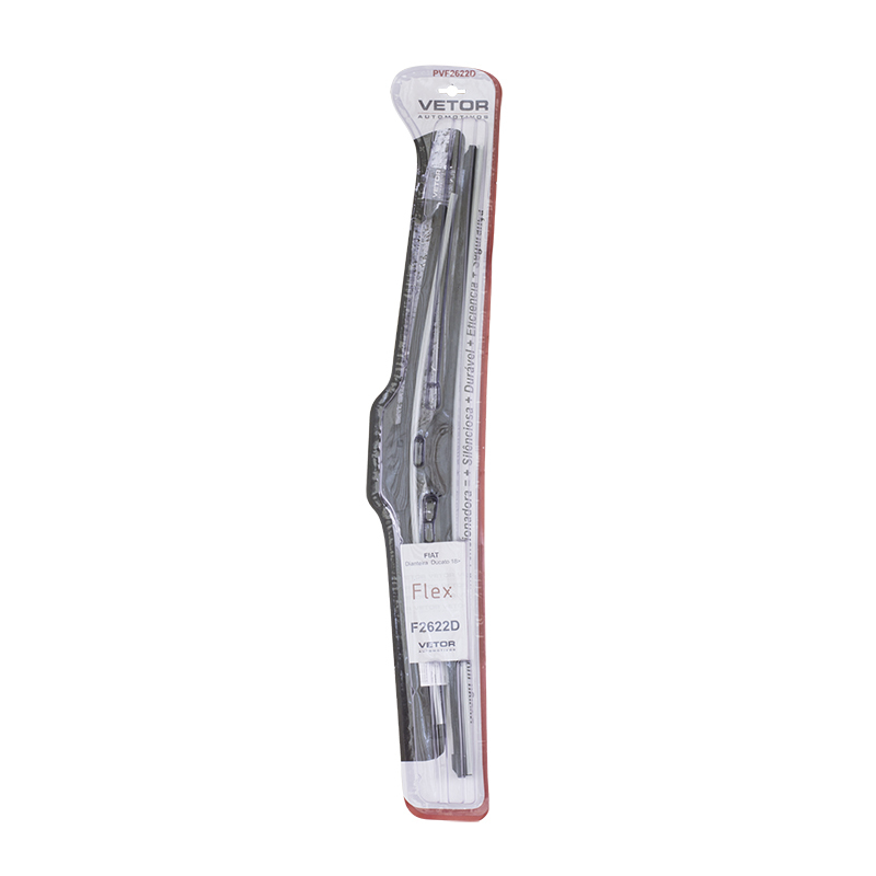 Par Palheta Flex Específica Dianteira 26" e 22" para Fiat Ducato - Vetor - Pvf2622D