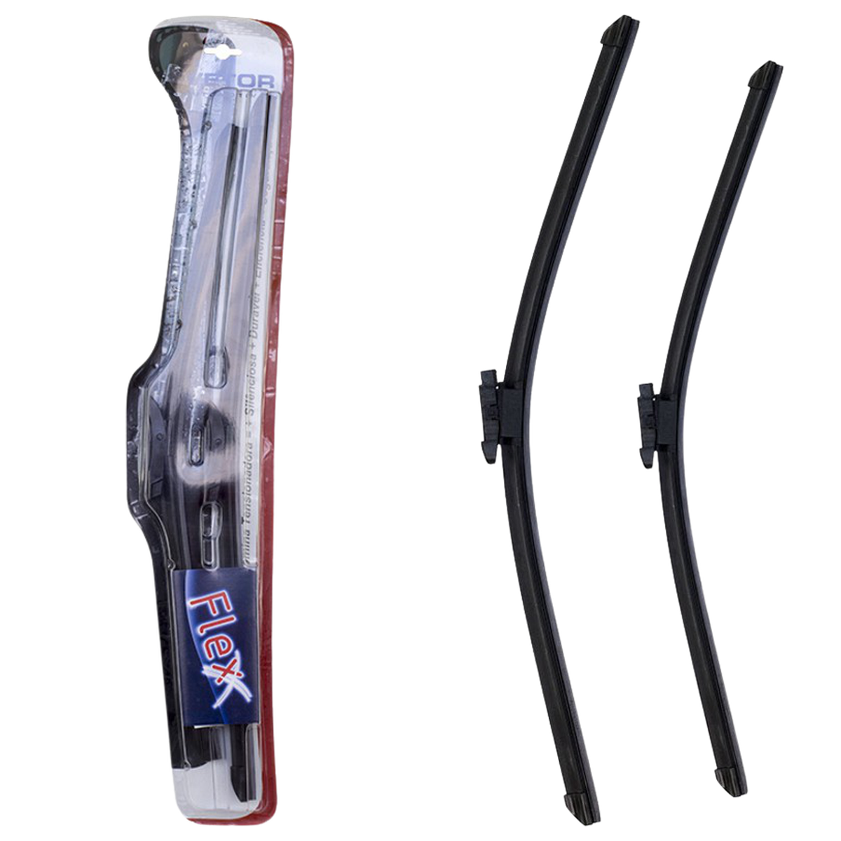 Par Palheta Flex Específica Dianteira 26" e 22" - Vetor - Pvf2622