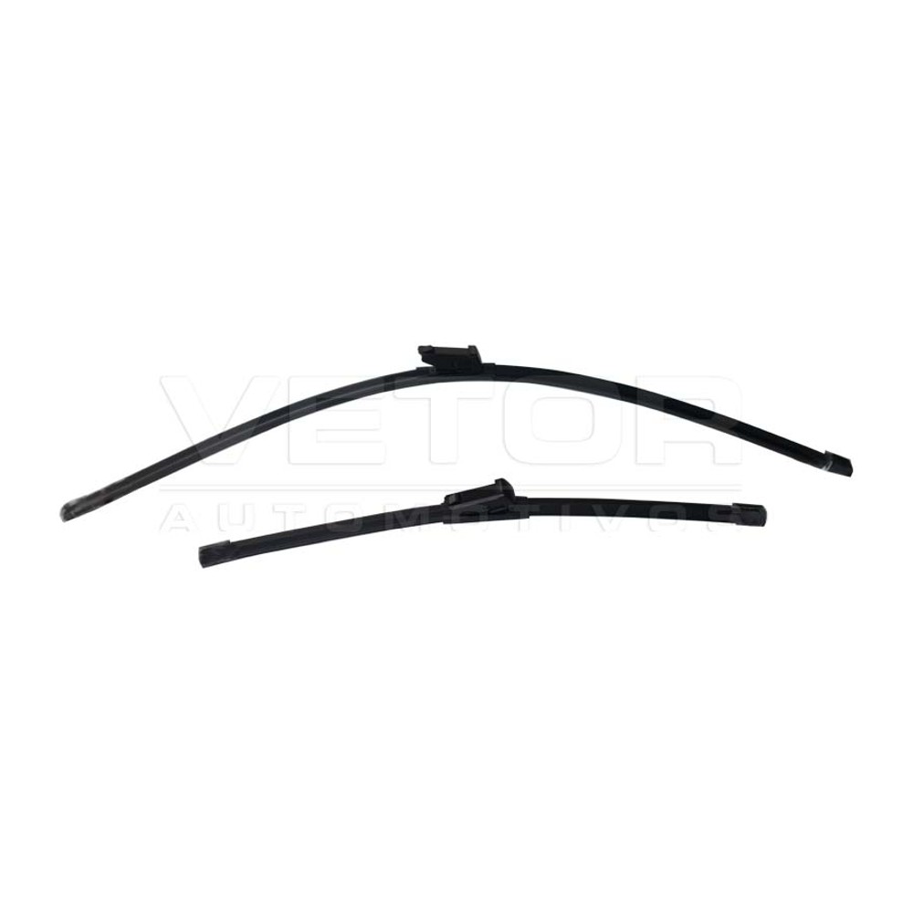 Par Palheta Flex Específica Dianteira 27" e 17" para Peugeot 3008 e 5008 - Vetor - Pvf2717