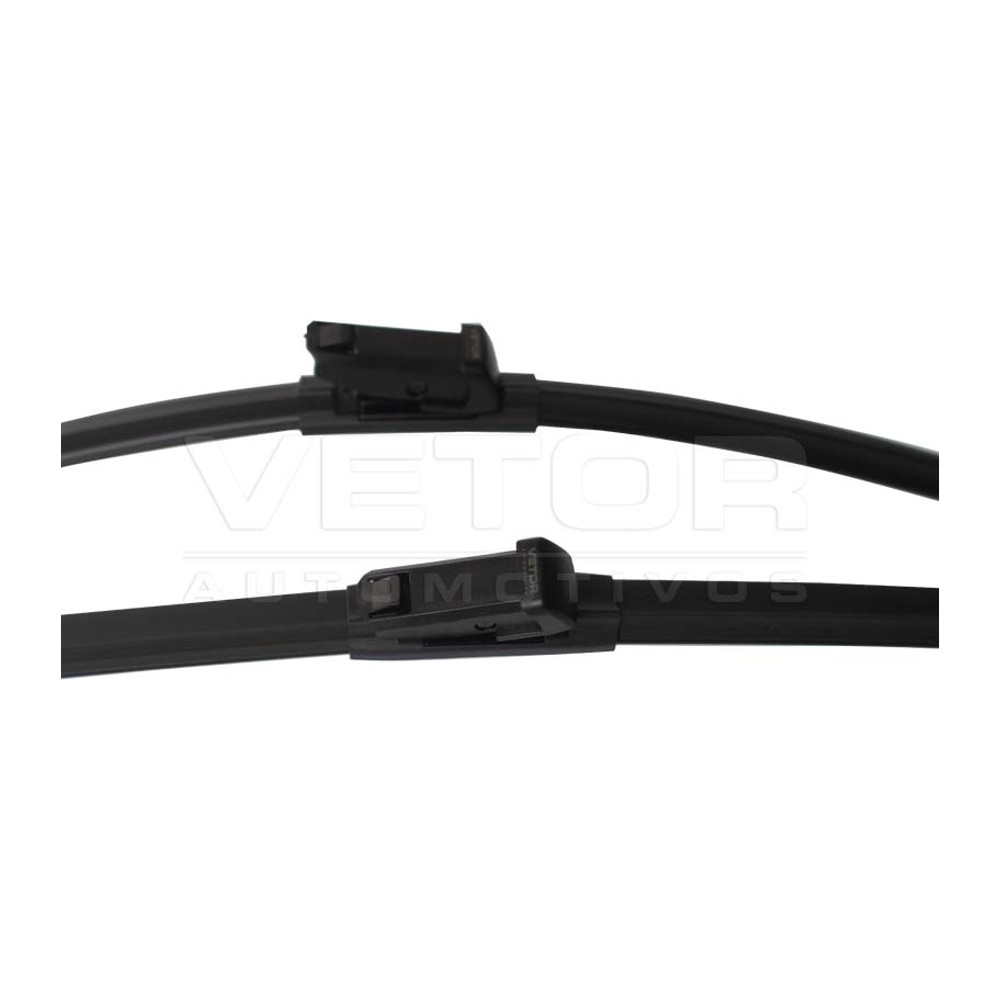 Par Palheta Flex Específica Dianteira 27" e 17" para Peugeot 3008 e 5008 - Vetor - Pvf2717
