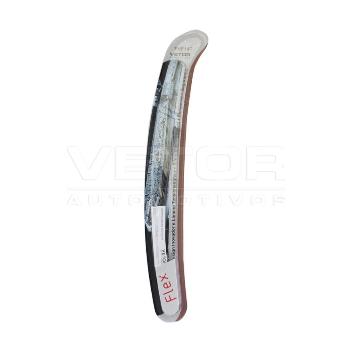 Palheta Flex Traseira 14" para BMW X1 e Volkswagen Touareg - Vetor - Pvf14T