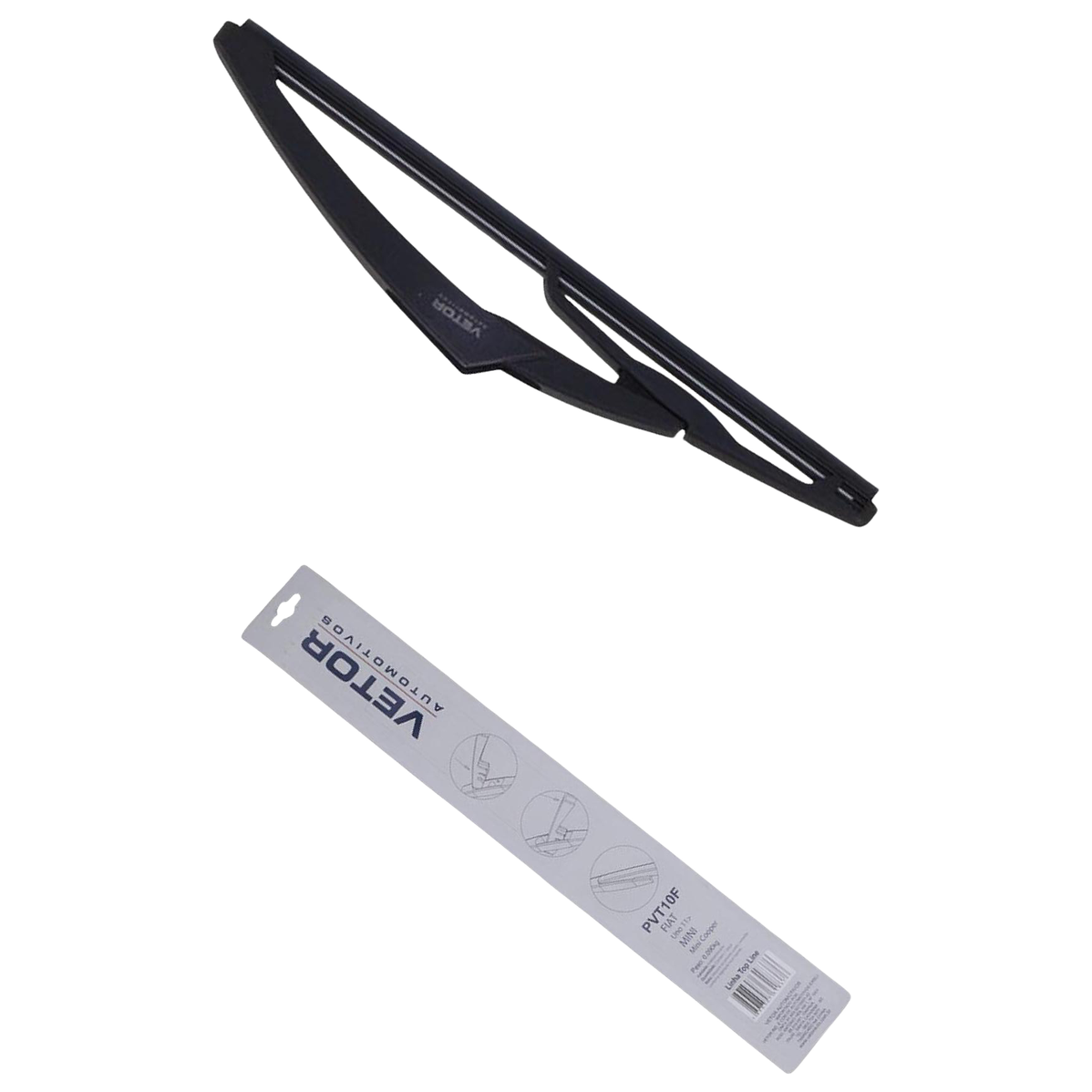 Palheta Top Line Traseira 10" - Vetor - Pvt10F