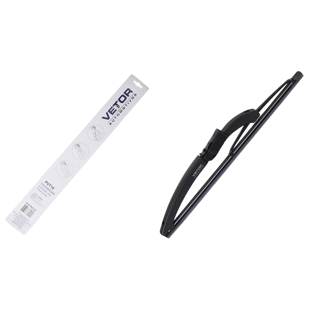 Palheta Top Line Traseira 10" - Vetor - Pvt10