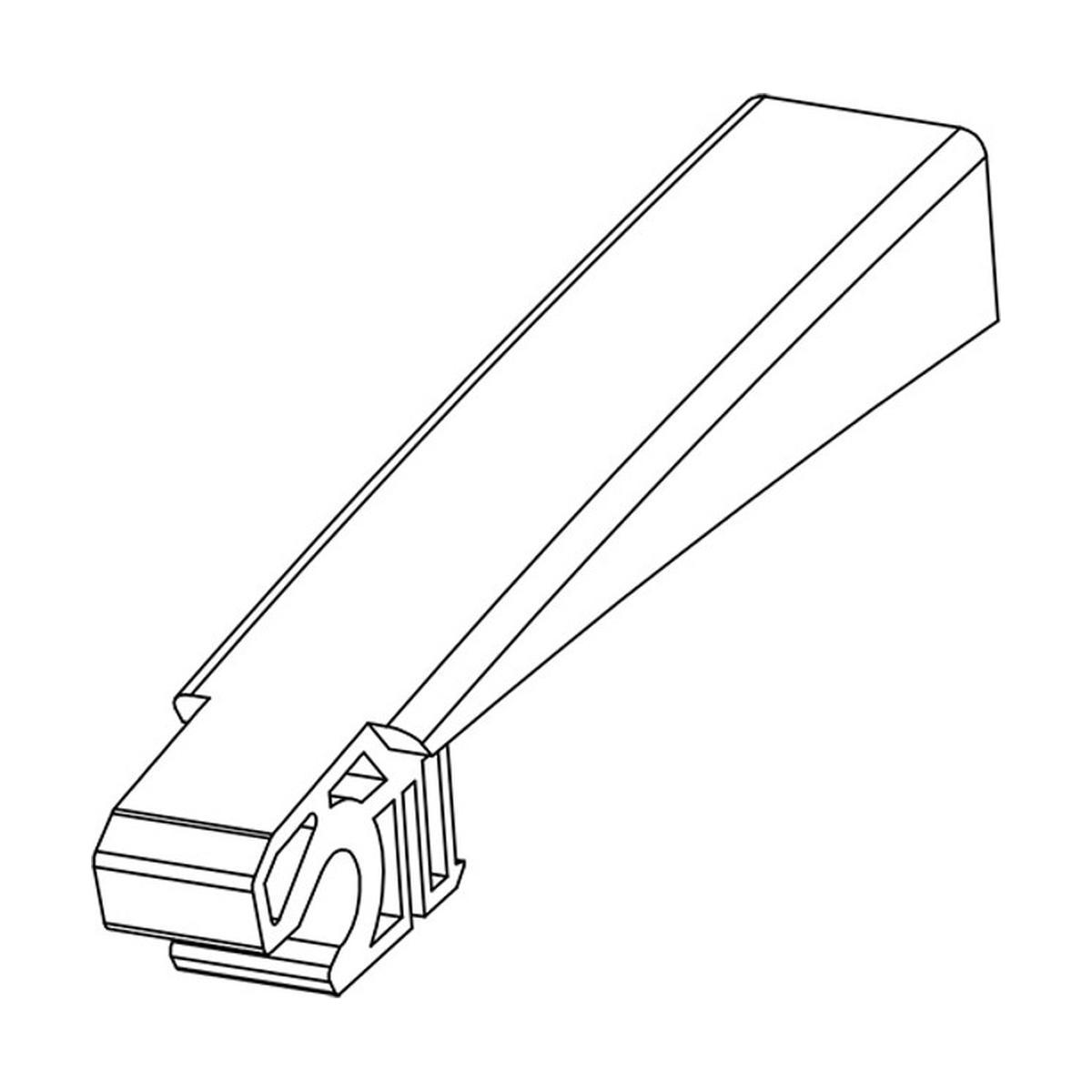Palheta Top Line Traseira 12" - Vetor - Pvt12T