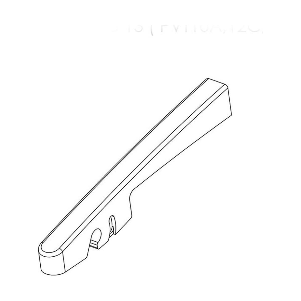 Palheta Top Line Traseira 14" - Vetor - Pvt14D