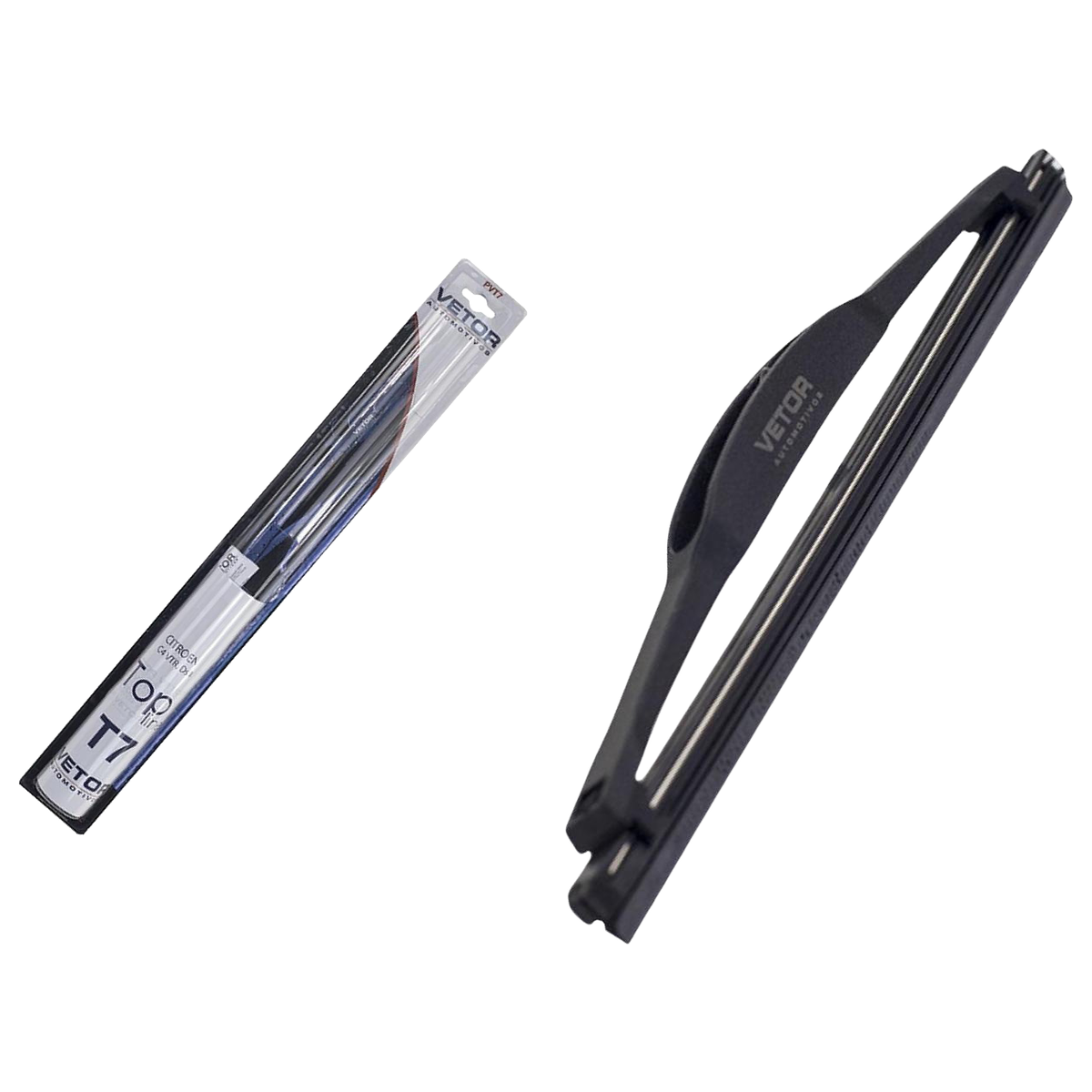 Palheta Top Line Traseira 7" para Citroen C4 VTR e DS4 - Vetor - Pvt7