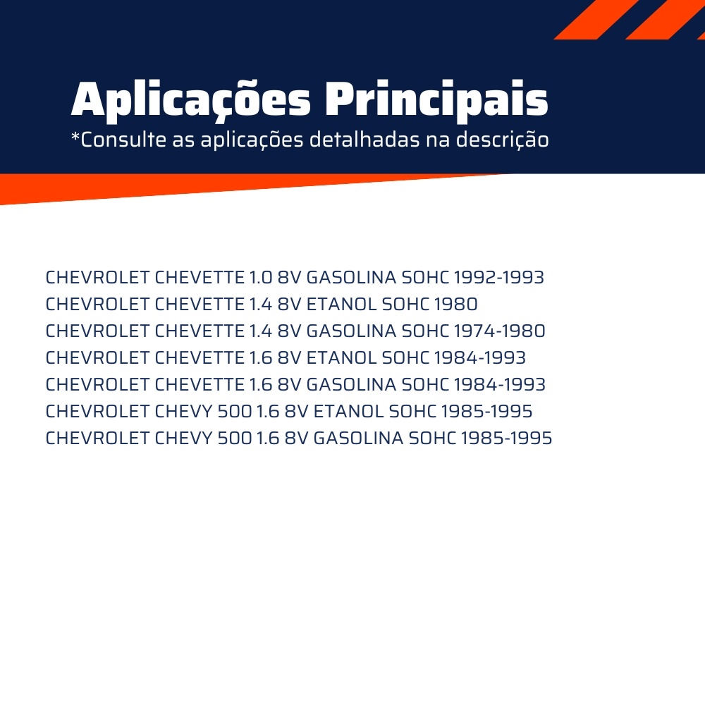 Pivo Inferior para Chevrolet Chevette e Chevy 500 - Vetor - Vtp017