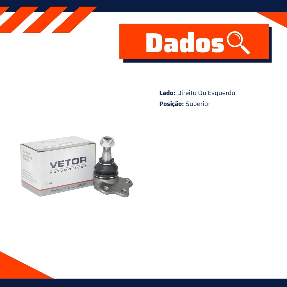 Pivo Superior para Dodge Dakota - Vetor - Vtp043