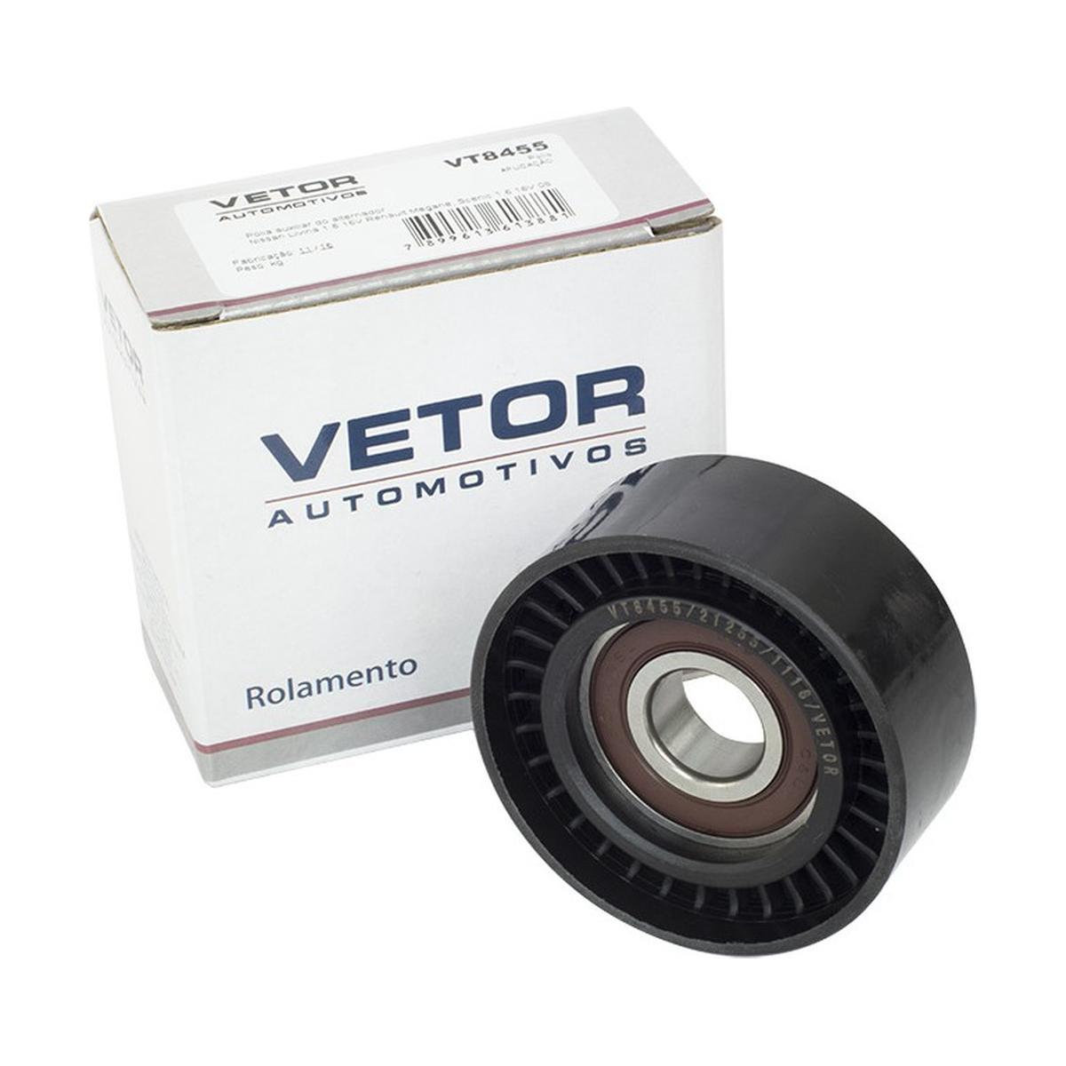 Polia do Alternador - Vetor - Vt8455