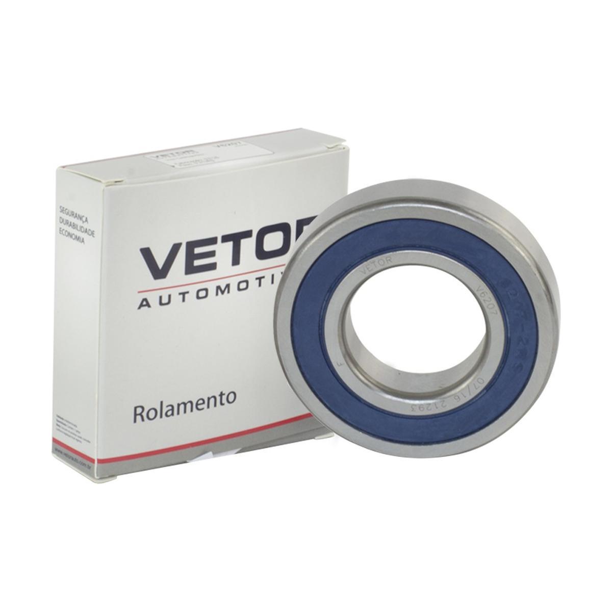 Rolamento da Roda Traseira Direita - Vetor - V6207