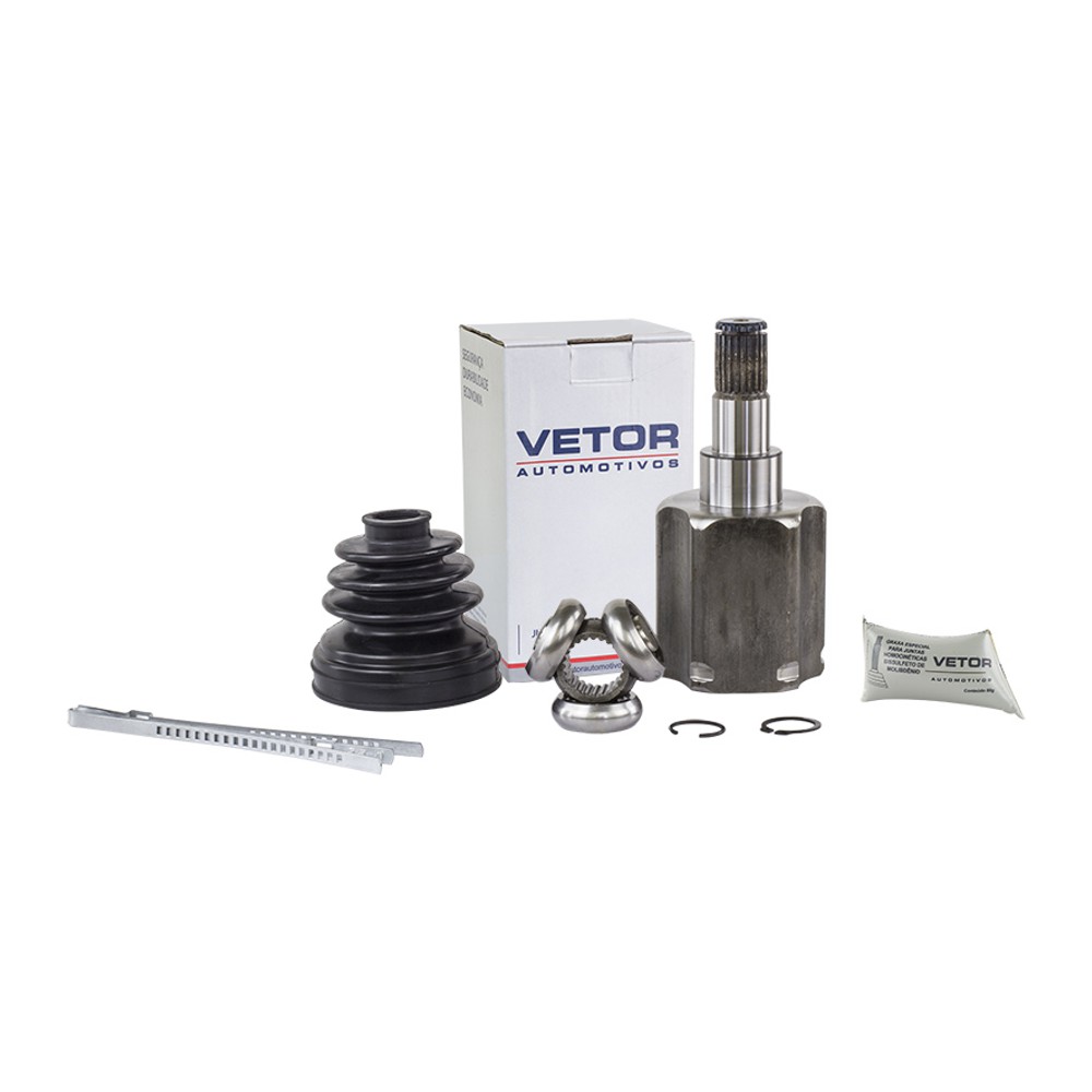 Tulipa Esquerda Câmbio Manual ou Automático 24 Dentes para Ford Focus - Vetor - Vt5465