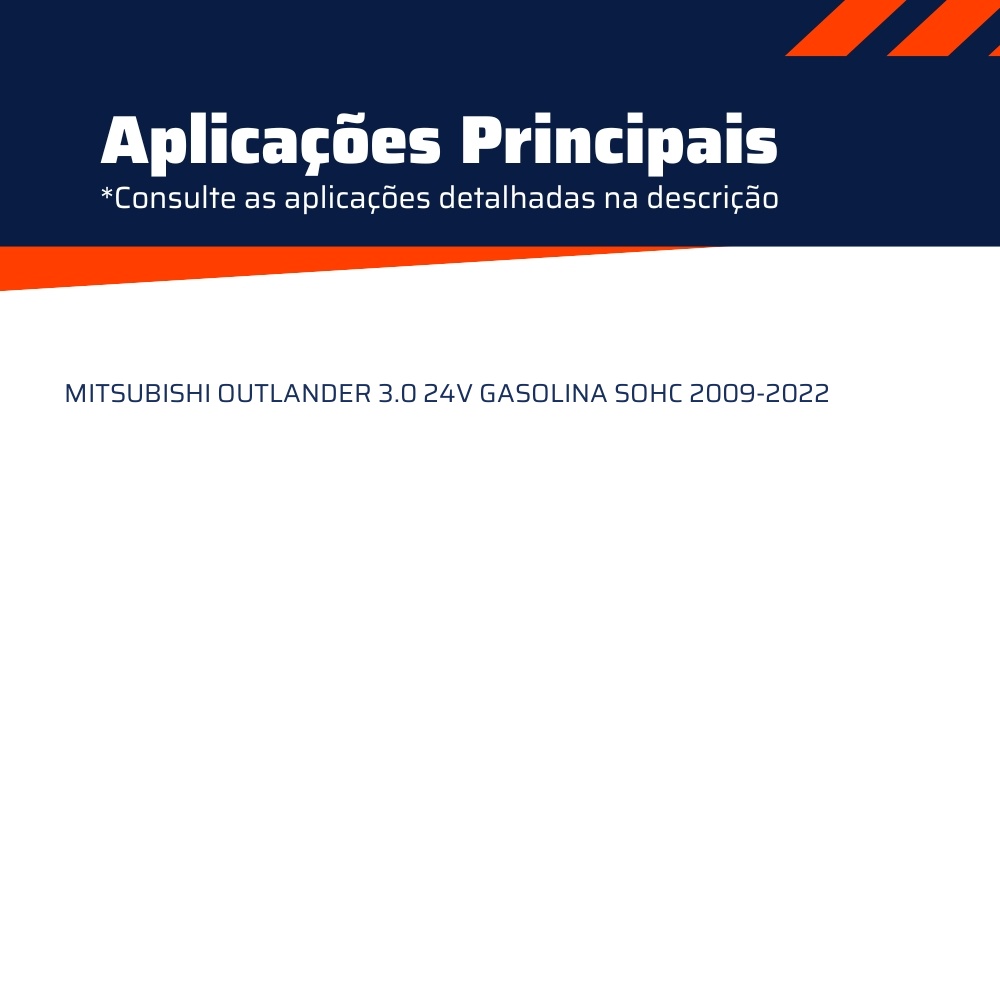 Tulipa Direita Câmbio Automático para Mitsubishi Outlander - Vetor - Vt5807
