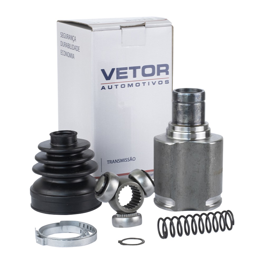Tulipa Direita com ABS para Renault Kangoo - Vetor - Vt5609