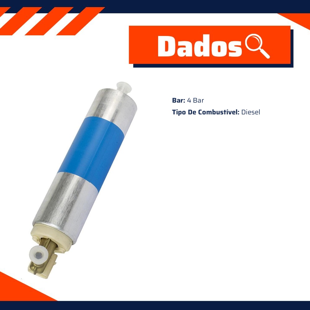 Bomba de Combustível 4 Bar para Mercedes-Benz 710 PLUS - E-Klass - Ebc1034