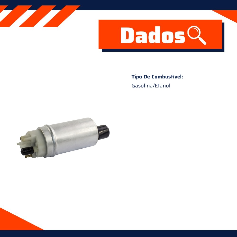 Bomba Eletrica de Combustível para Volkswagen Golf - E-Klass - Ebc1033
