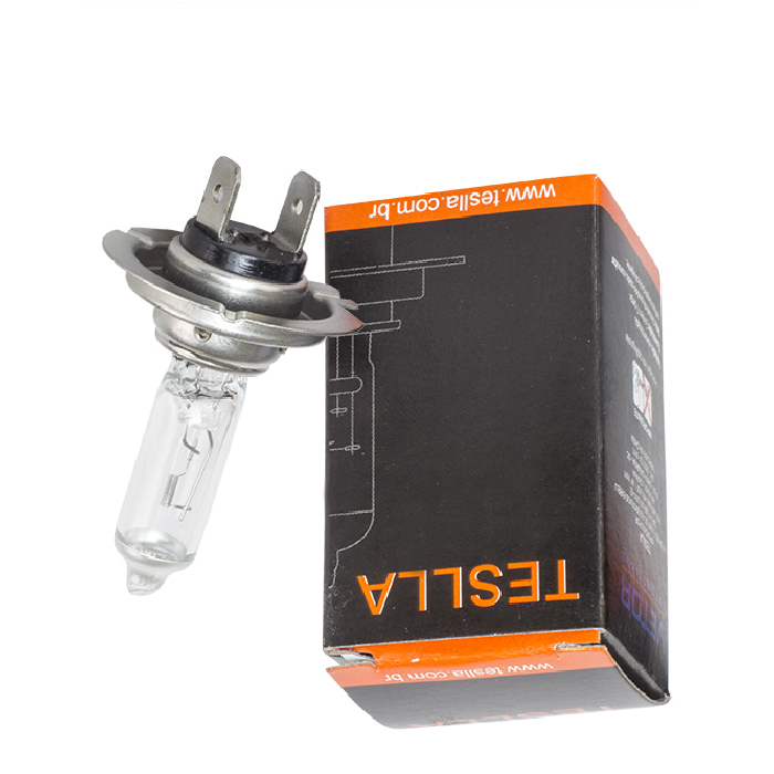 Lâmpada Halógena Amarela H7 24V 70W - Teslla - Th7V