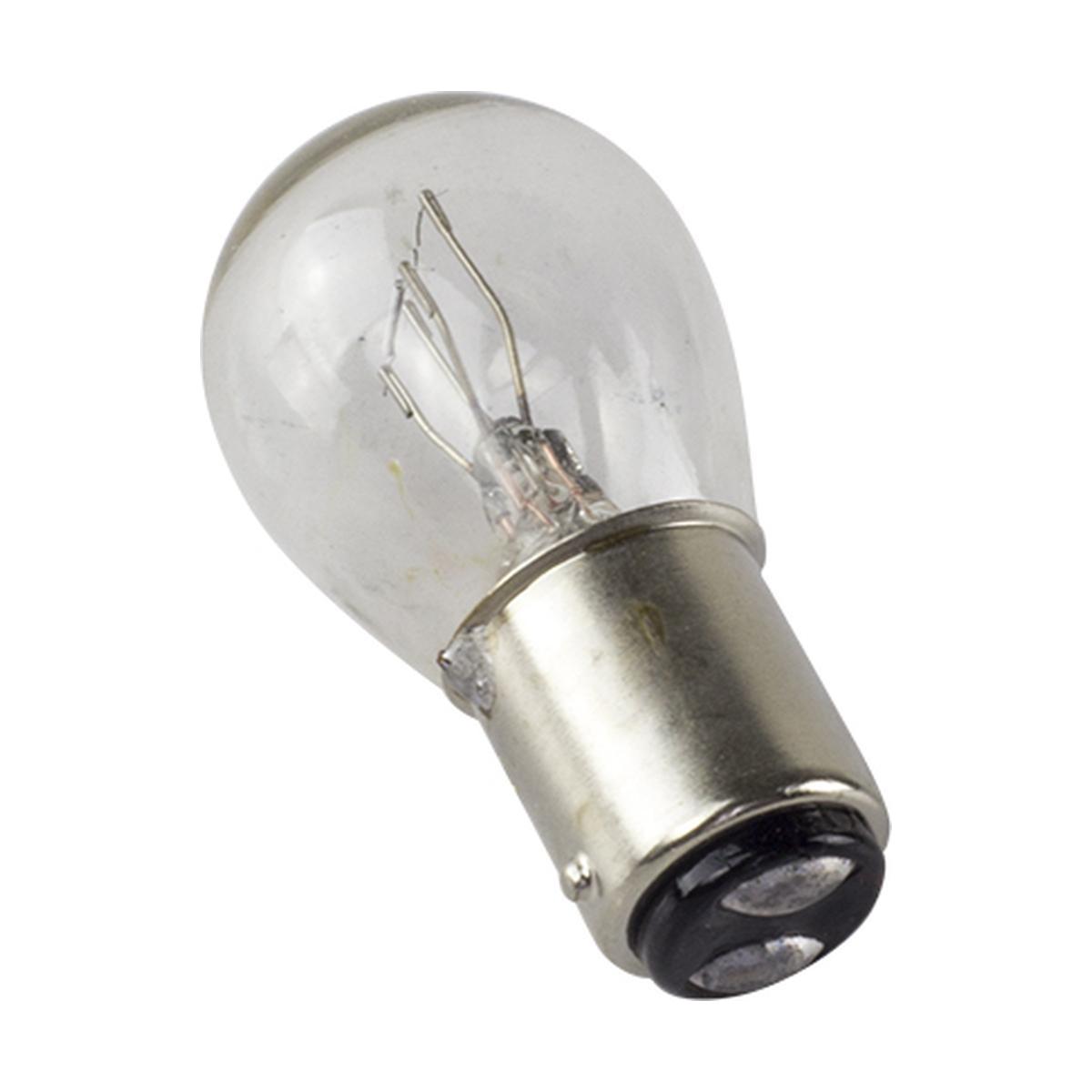 Lâmpada Amarela 12V 21/5W - Teslla - T1176