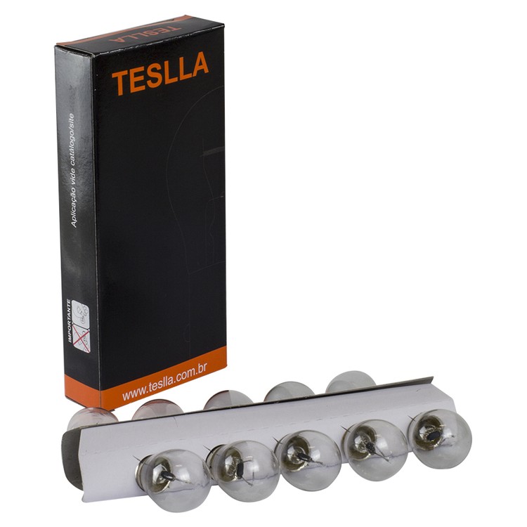 10 Lâmpadas Amarela 12V 21W - Teslla - T1141A