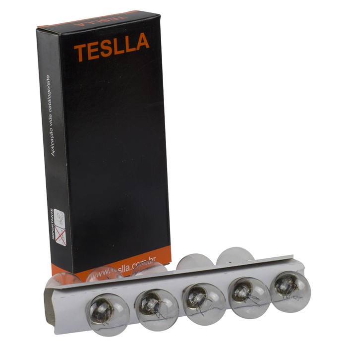 10 Lâmpadas Amarela 12V 21/4W - Teslla - T1034A