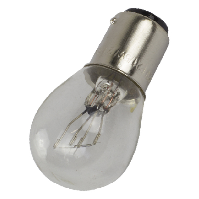 Lâmpada Amarela 12V 21/4W - Teslla - T1034A
