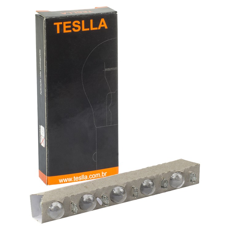 10 Lâmpadas Amarela 12V 13W - Teslla - T922