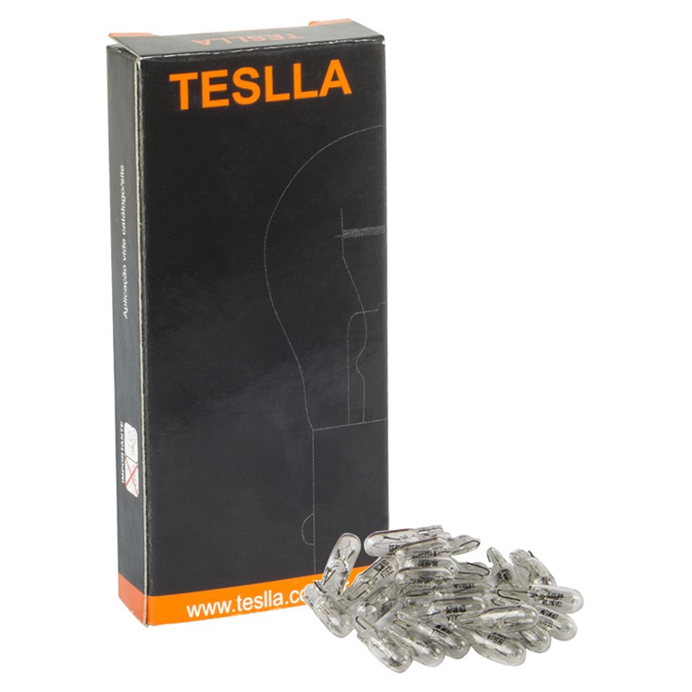 20 Lâmpadas Amarela 12V 1,2W - Teslla - T2721