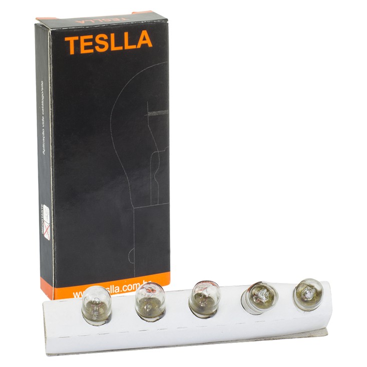 10 Lâmpadas Amarela 24V 4W - Teslla - T69V