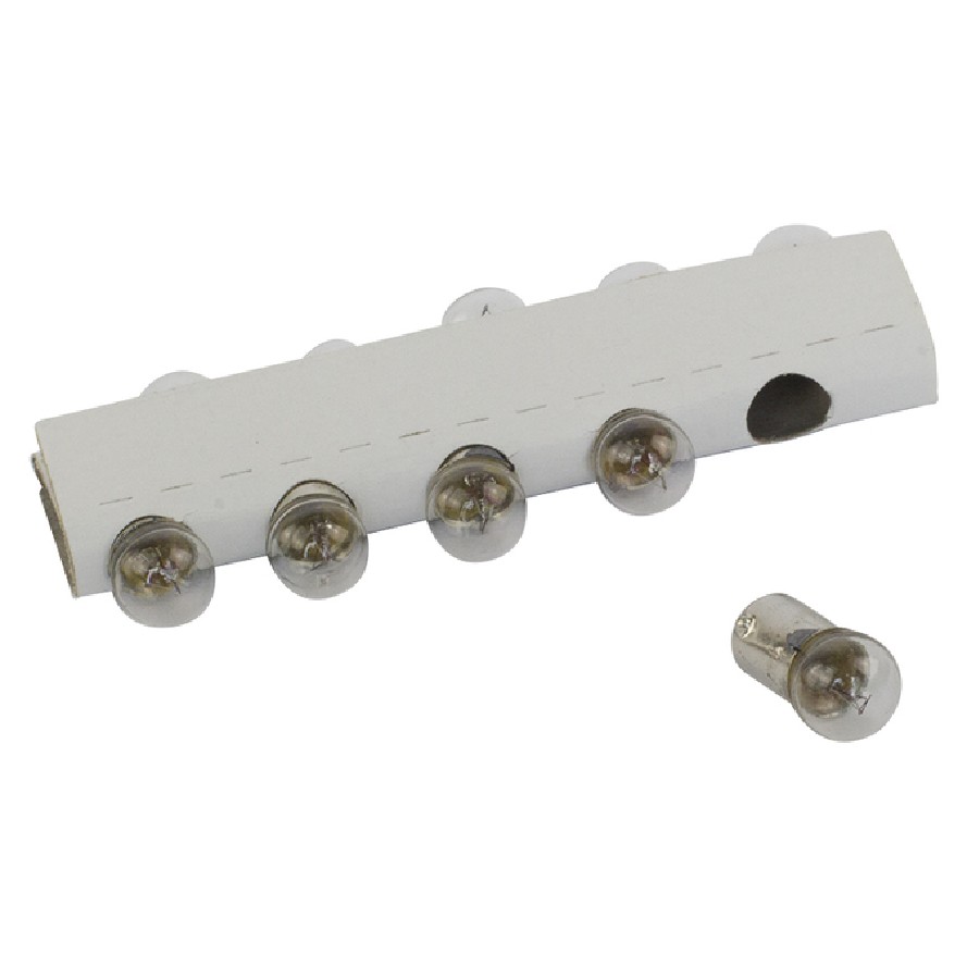 10 Lâmpadas Amarela 24V 2W - Teslla - T53V