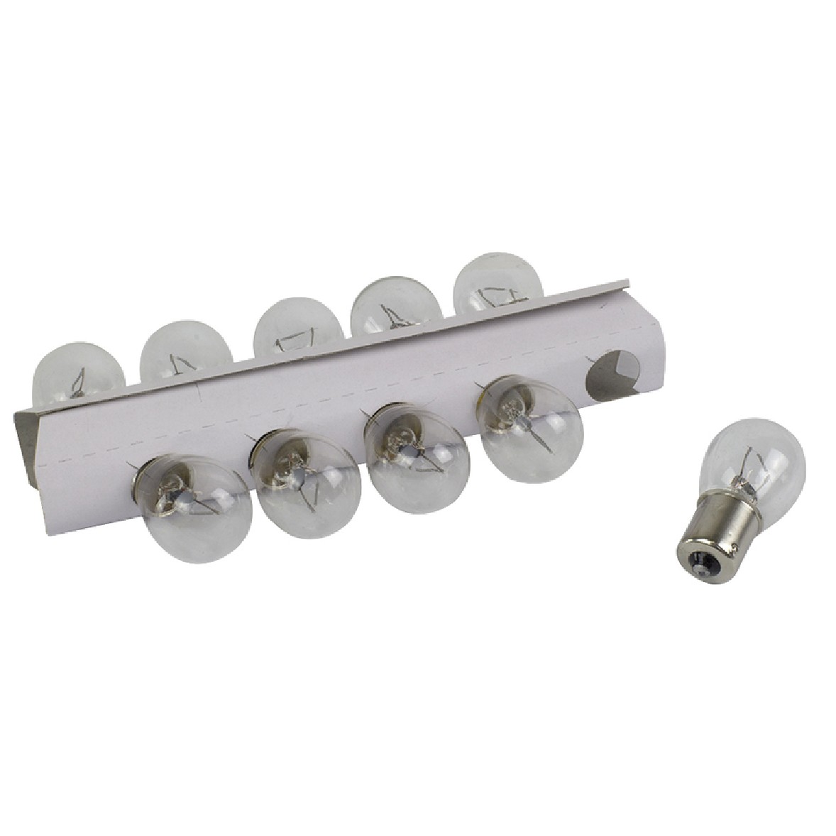 10 Lâmpadas Amarela 24V 21W - Teslla - T1141V