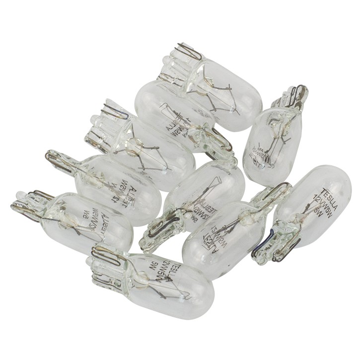 10 Lâmpadas Amarela 12V 3W - Teslla - T2821