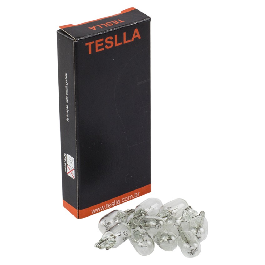 10 Lâmpadas Amarela 24V 3W - Teslla - T2821V