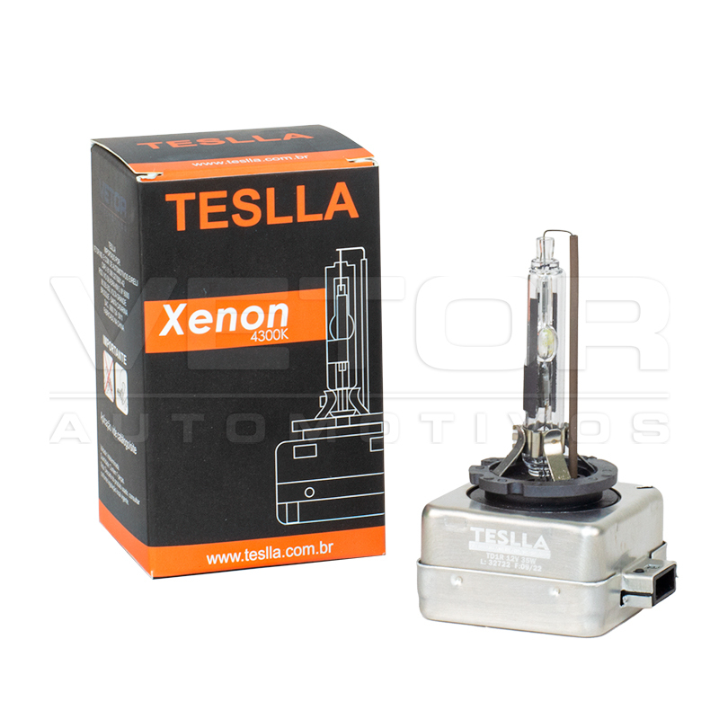Lâmpada Xenon Farol Dianteiro - Teslla - Td1R