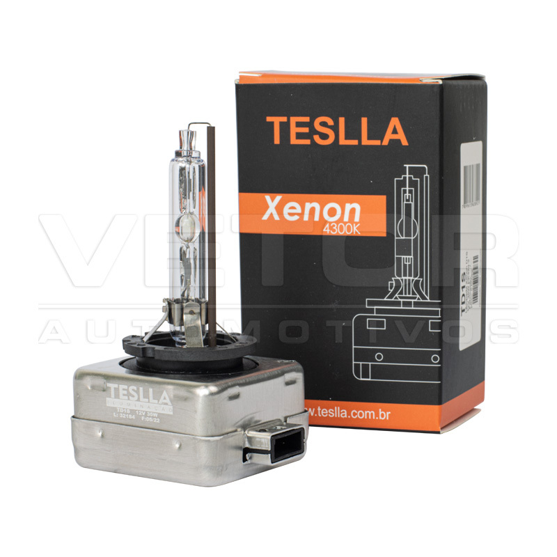 Lâmpada Xenon Farol Dianteiro - Teslla - Td1S