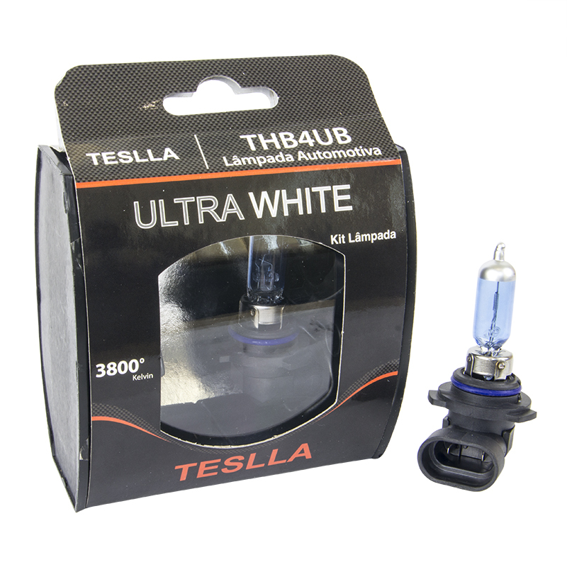 Par Lâmpada Halógena Ultra Branca 12V 55W - Teslla - Thb4Ub