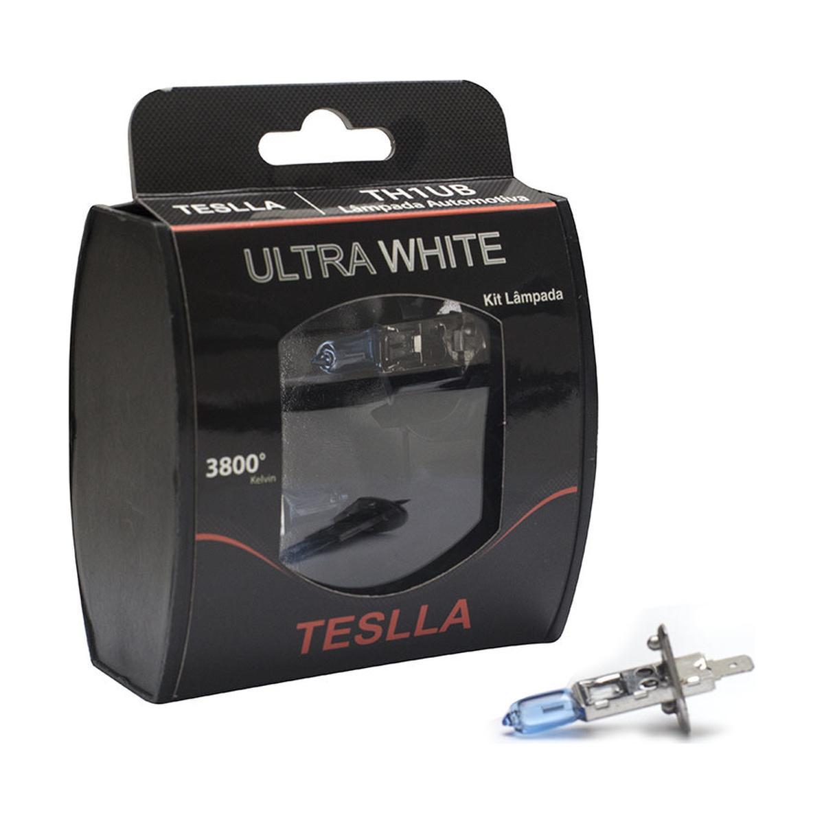 Par Lâmpada Halógena Ultra Branca 12V 55W - Teslla - Th1Ub