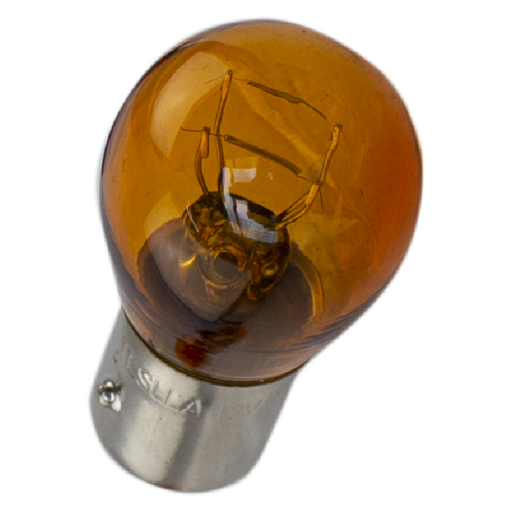 Lâmpada Âmbar 12V 21/4W - Teslla - T1034Aab
