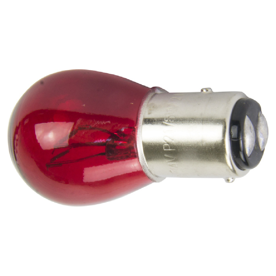 Lâmpada Vermelha 12V 21/5W - Teslla - T1034Avm