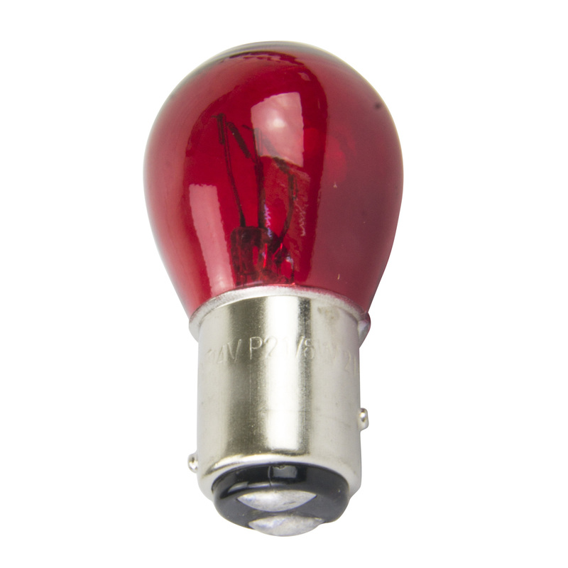 Lâmpada Vermelha 12V 21/5W - Teslla - T1034Avm