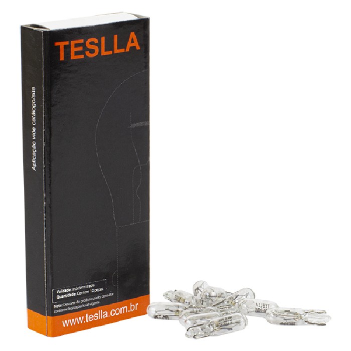 10 Lâmpadas 12V 2,3W - Teslla - T2723