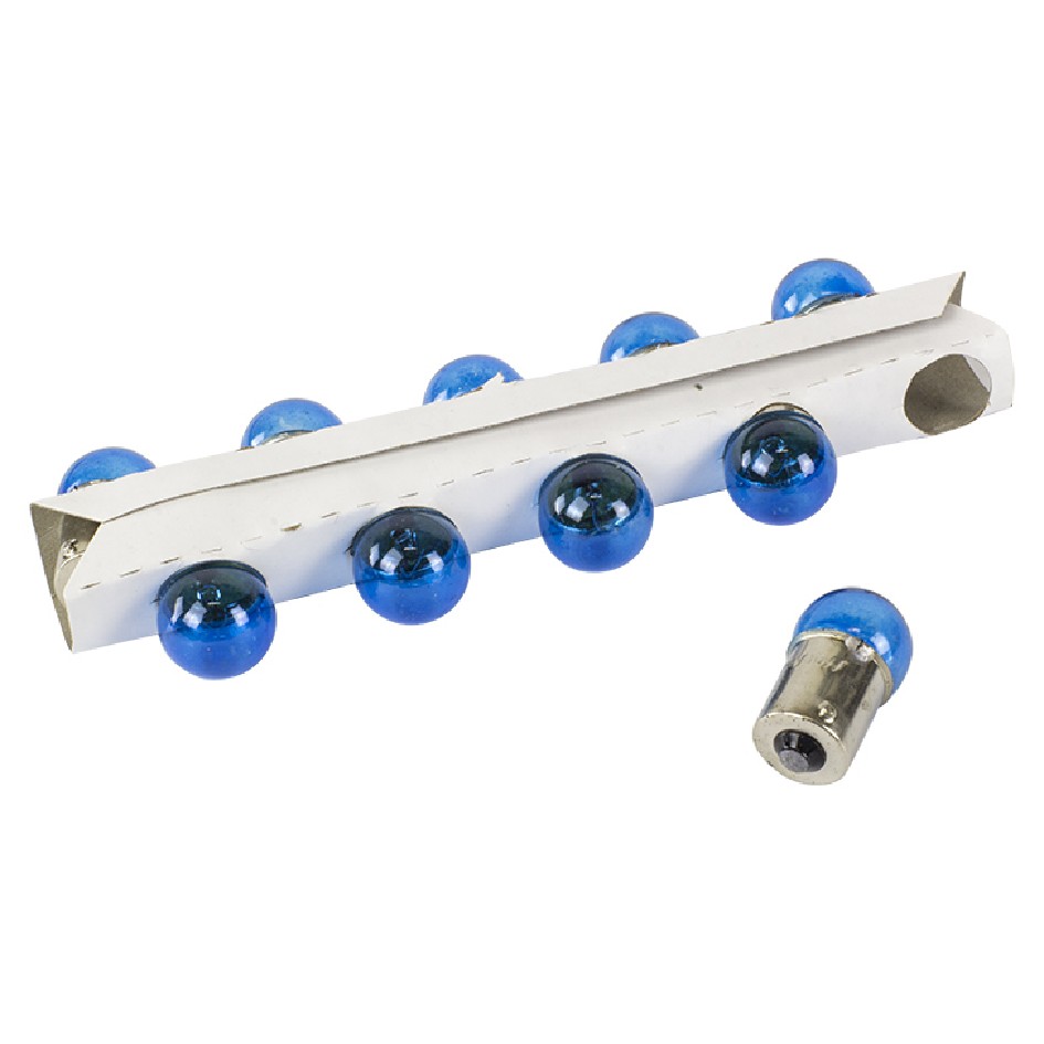 10 Lâmpadas Azul 12V 10W - Teslla - T6710Blue