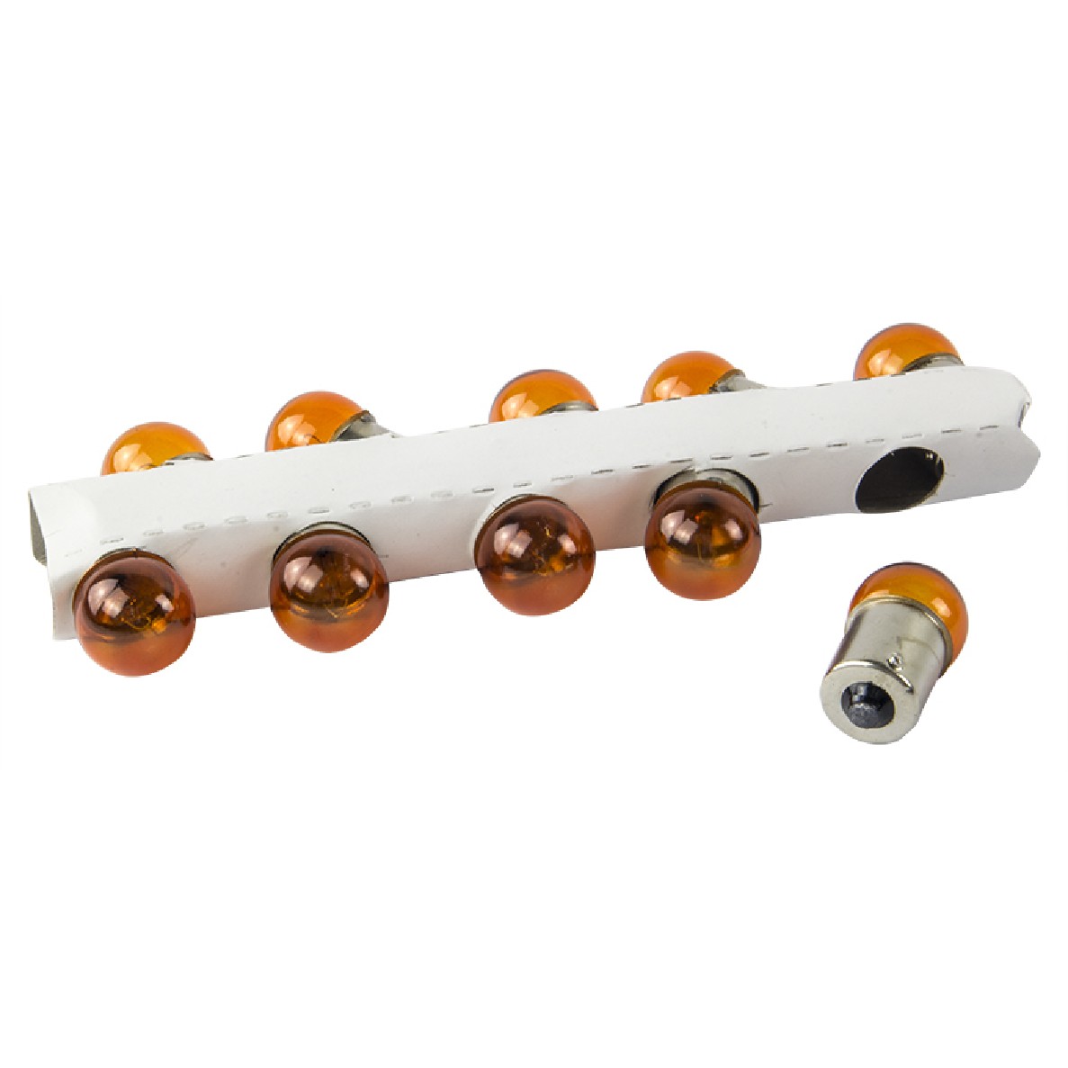 10 Lâmpadas Âmbar 12V 10W - Teslla - T6710Ab